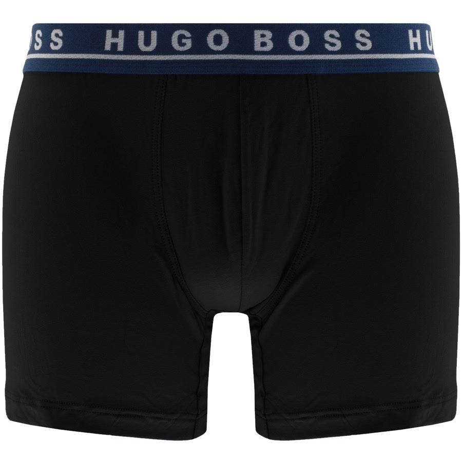 Alternative Image for ProductBOSS Underwear Triple Pack Boxer Shorts Blue3